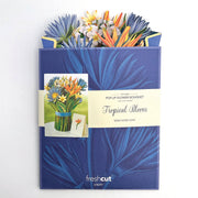 Tropical Bloom Pop-Up Card