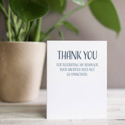 Thank You Card