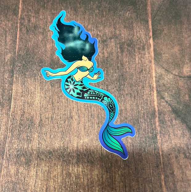 Mermaid Hair Decal