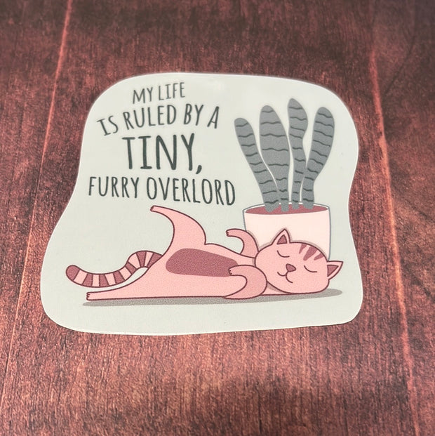 Tiny Furry Overlord Decal