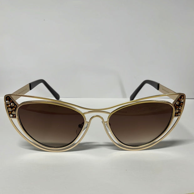 Gold & Brown Sunglasses