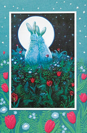 Moonlight Magic Anniversary to Spouse Greeting Card