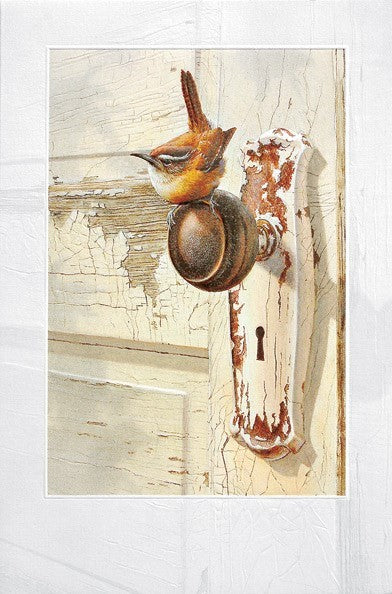 Carolina Wren Birthday Greeting Card