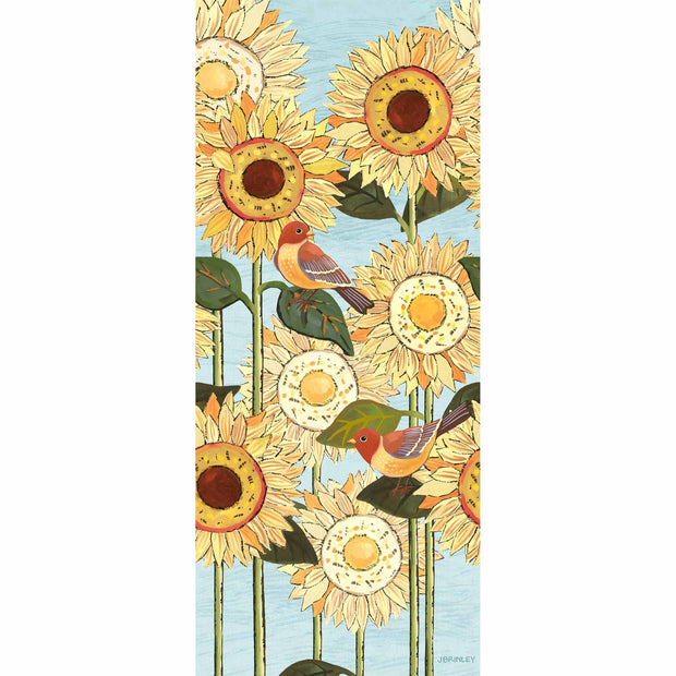 Sunflower Blooms 40" Art Pole