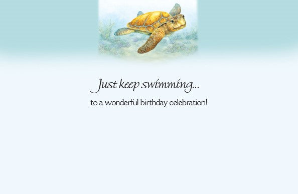 Deep Sea Diver Birthday Greeting Card