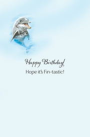 Ocean Acrobat Birthday Greeting Card