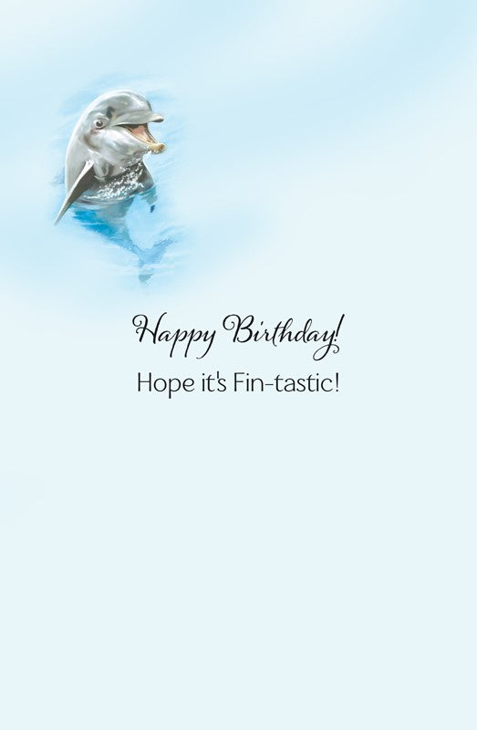 Ocean Acrobat Birthday Greeting Card