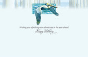 Fishing Pier Birthday Greeting Card