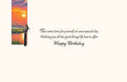 Inlet Solitude Birthday Greeting Card