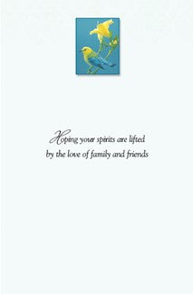 Prothonotary Warbler Coping Greeting Card