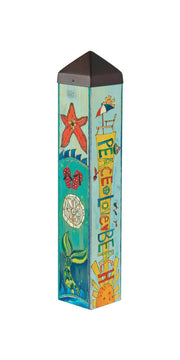 Peace Love Beach 20" Art Pole