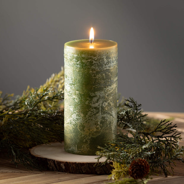 Ritz Timber Candles - Green Gold