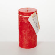 Ritz Timber Candles - Red Gold