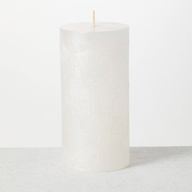 Ritz Timber Candles - White