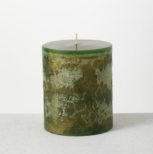 Ritz Timber Candles - Green Gold