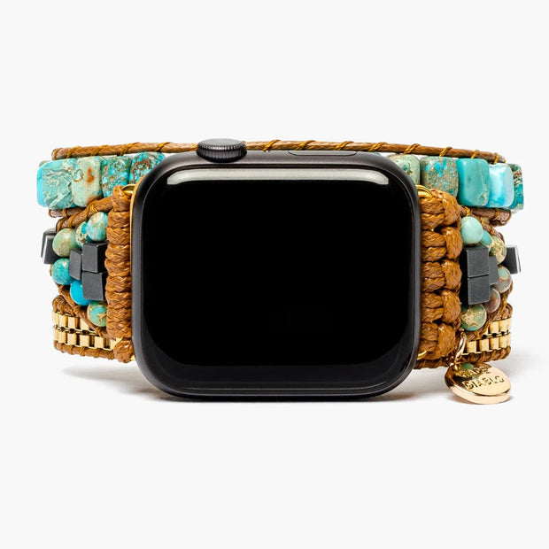 Turquoise Calming Energy Apple Watch Band