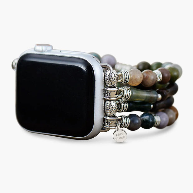 Vintage Agate Stretchy Apple Watch Band