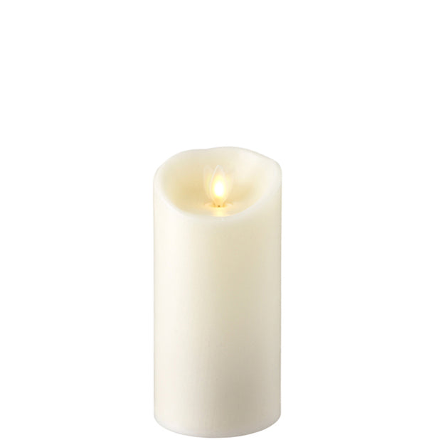 Moving Flame 3x6 Ivory Candle