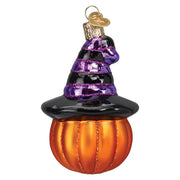 Witch Pumpkin Ornament