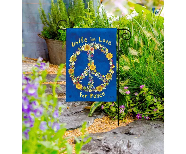 Peace for Ukraine Garden Flag