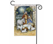 Silent Night Garden Flag