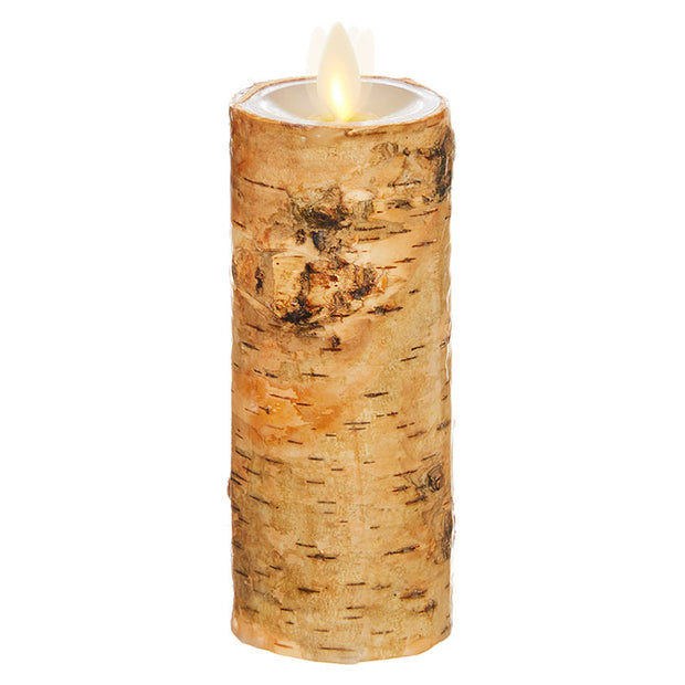 Moving Flame 2 x 6 Birch Candle