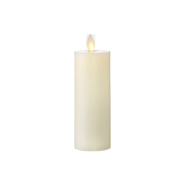 Moving Flame 2" x 6" Ivory Candle