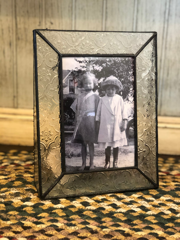 Vintage Glass Picture Frame