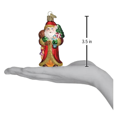 Father Christmas with Gifts Ornament