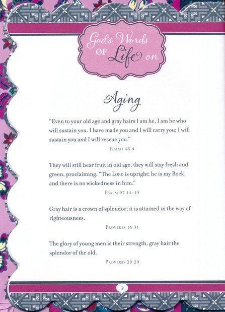 God's Words of Life for Grandmothers