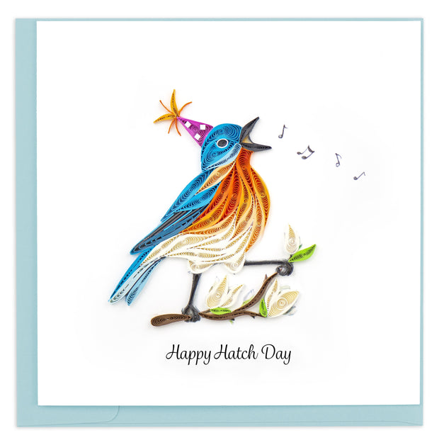 Happy Hatch Day Quilling Card