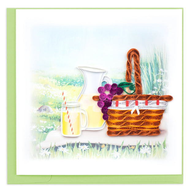 Picnic Quilling Card