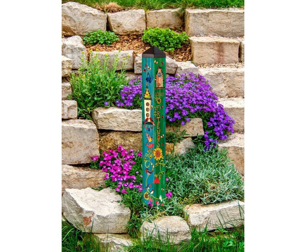 Bird Tweets 40" Art Pole