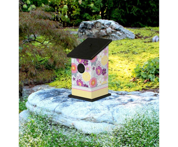 Boho Flair Birdhouse