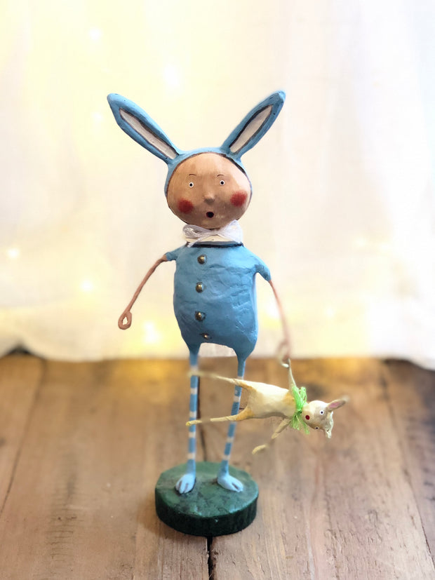 Blue Bunnyskin by Lori Mitchell