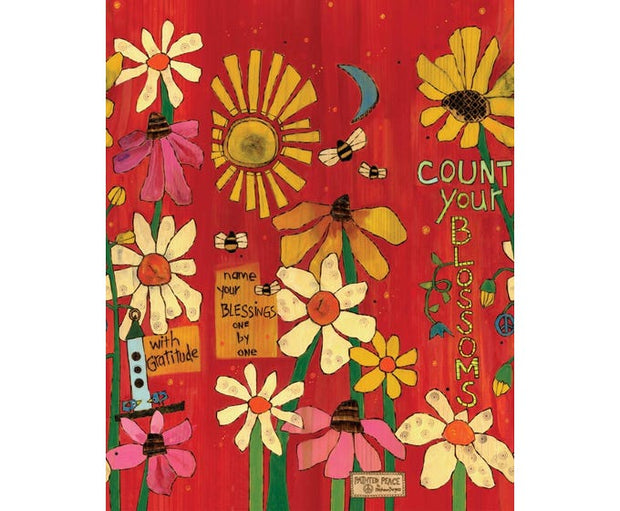 Count Your Blossoms 20" Art Pole