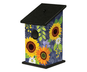 Denim Garden Birdhouse