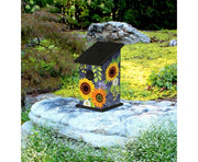 Denim Garden Birdhouse