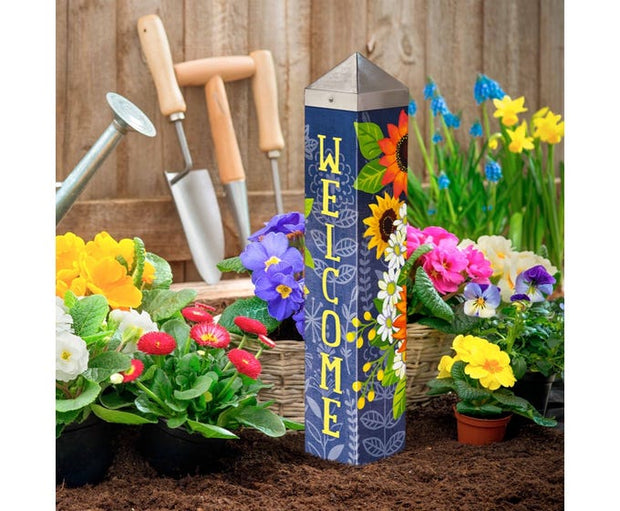 Denim Garden 20" Art Pole