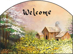 Dogwood Dreams Welcome Garden Sign, Heritage Gallery