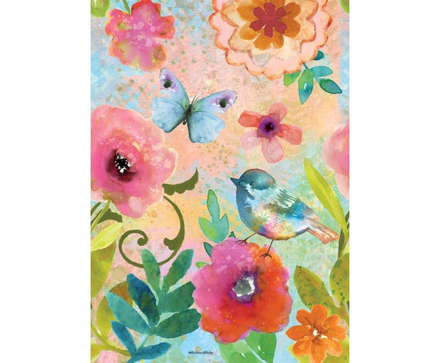 From My Garden Bird Bath Art Pole