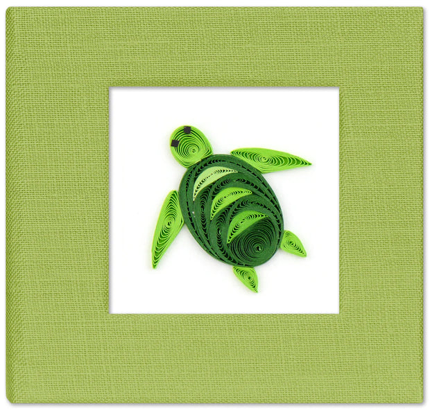 Quilling Post-It Book-Sea Turtle