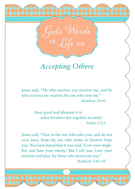 God's Words of Life for Women, Excerpt
