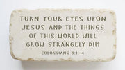 Colossians 3:1-4 Scripture Stone