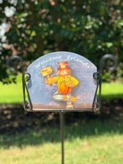 Heritage Gallery Gill the Scarecrow Garden Sign