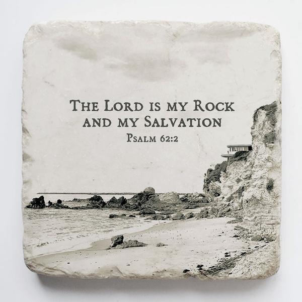 Psalm 62:2 Scripture Stone