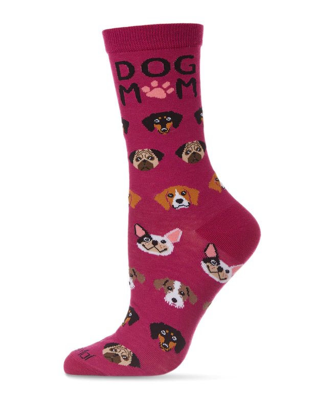 Dog Mom Crew Socks