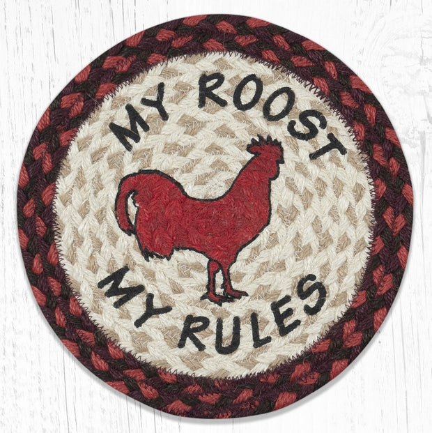 Country Collection, Printed Jute Trivets/Miniature Swatches - CLICK FOR MORE SIZES