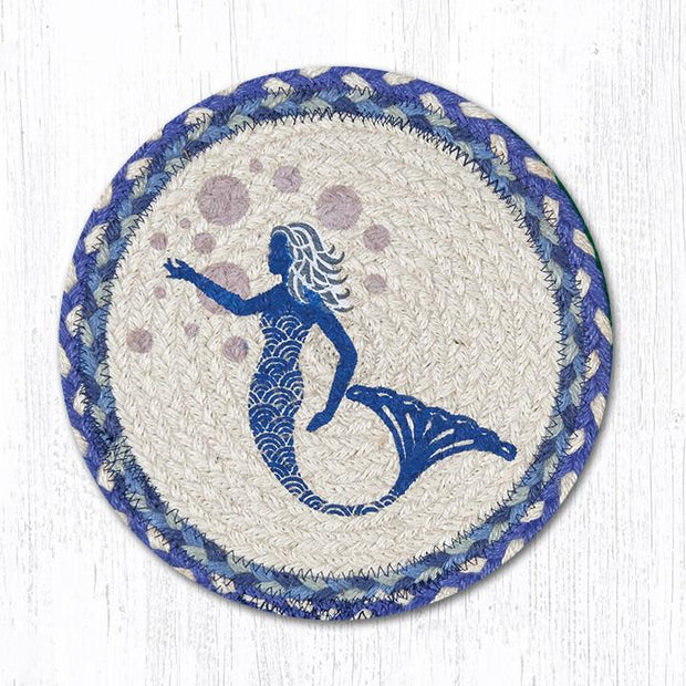 Coastal/Nautical Collection, Printed Jute Trivets/Miniature Swatches - CLICK FOR MORE SIZES