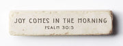 Psalm 30:5 HB Script Stone